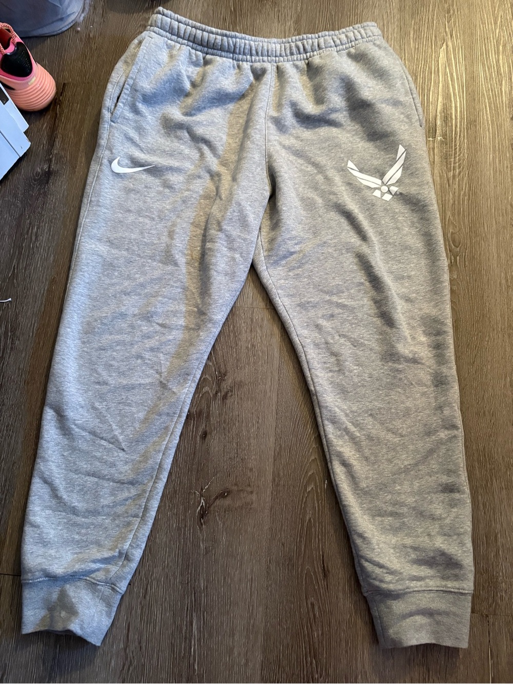 Nike Gray Air Force Jogger Sweatpants